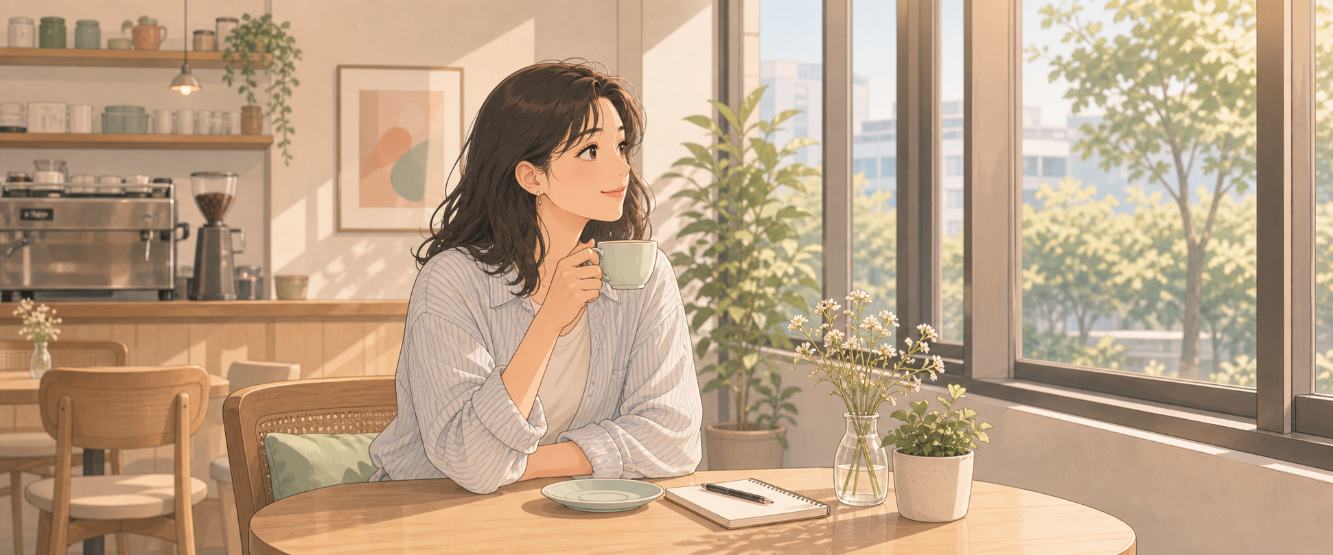애착·불안·자존감 일러스트