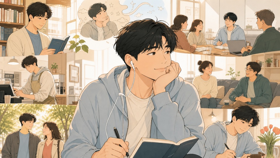 INFP 연애 타입 이미지